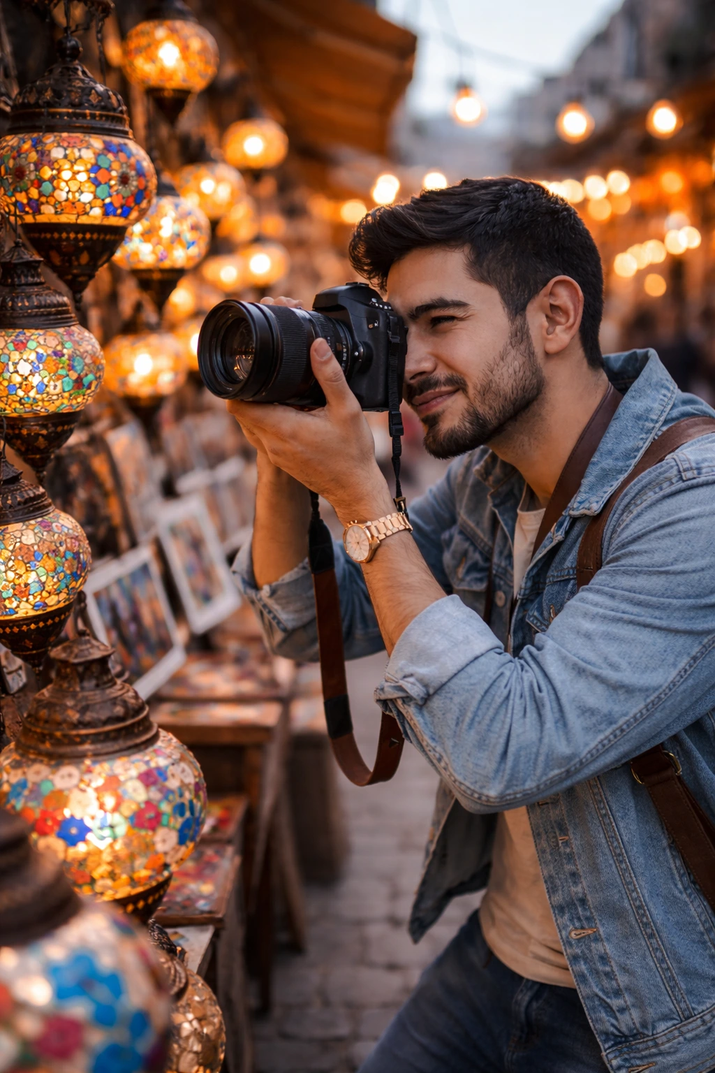 Shooting photo professionnel à Marrakech – Agence Mivara Photographe professionnelle à Marrakech réalisant un shooting photo artistique pour une marque.